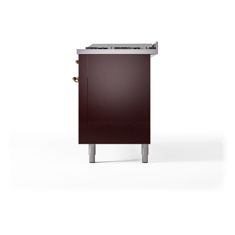 Nostalgie II 60 inch Dual Fuel Range with 5.8 cu. ft. Total Double Oven Capacity UP60FNMPBUGLP