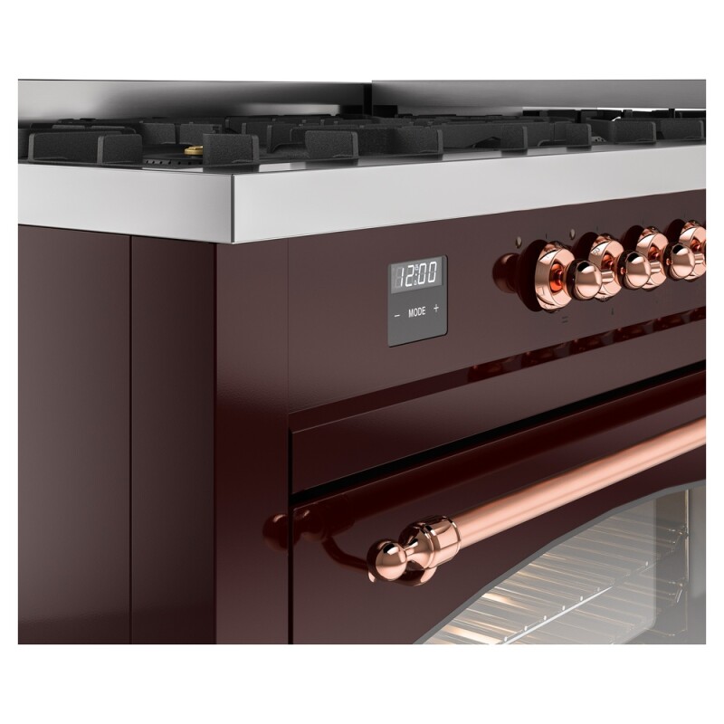 Nostalgie II 60 inch Dual Fuel Range with 5.8 cu. ft. Total Double Oven Capacity UP60FNMPBUP