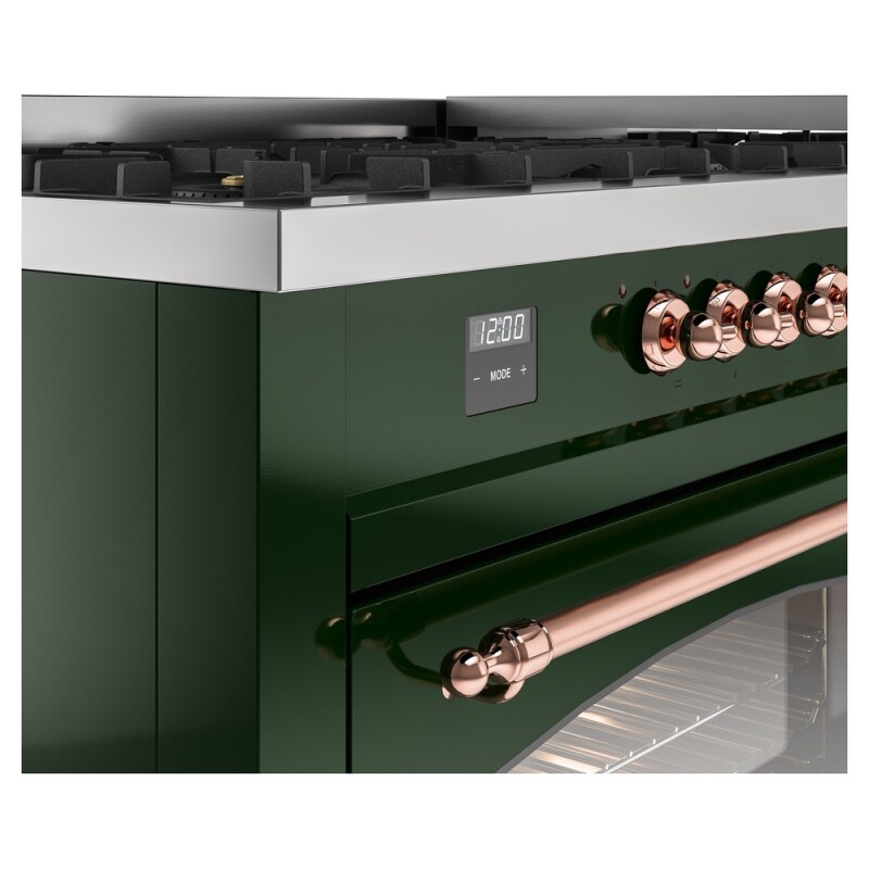 Nostalgie II 60 inch Dual Fuel Range with 5.8 cu. ft. Total Double Oven Capacity UP60FNMPEGPLP