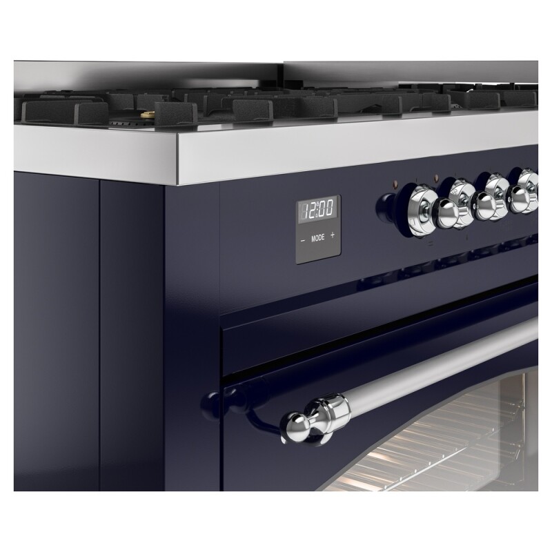 Nostalgie II 60 inch Dual Fuel Range with 5.8 cu. ft. Total Double Oven Capacity UP60FNMPMBC