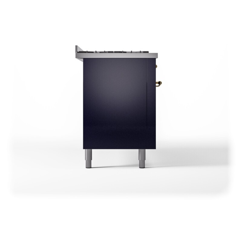 Nostalgie II 60 inch Dual Fuel Range with 5.8 cu. ft. Total Double Oven Capacity UP60FNMPMBGLP