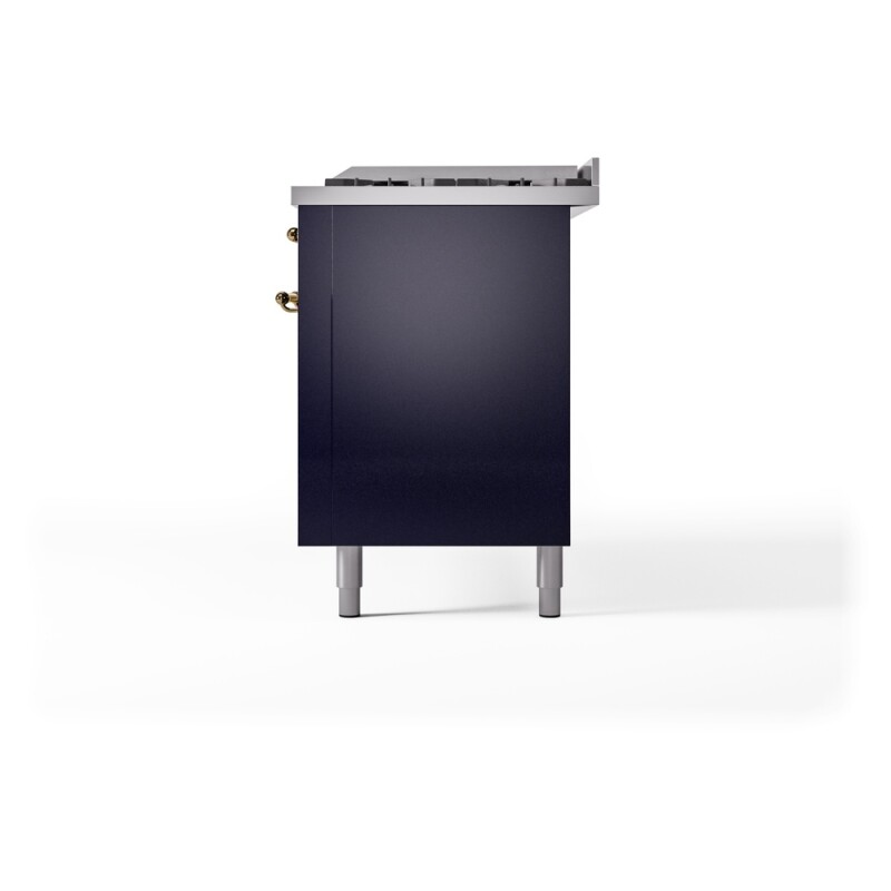 Nostalgie II 60 inch Dual Fuel Range with 5.8 cu. ft. Total Double Oven Capacity UP60FNMPMBGLP