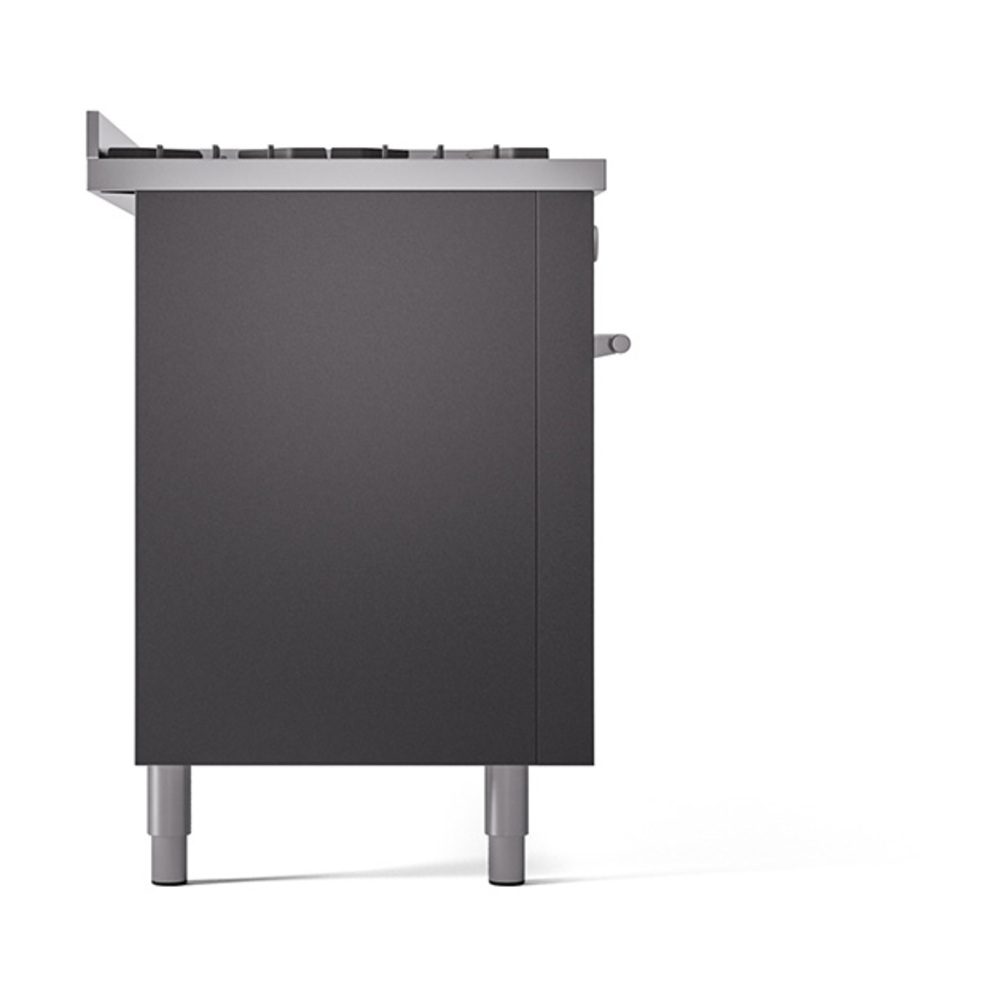 Professional Plus II 60 UP60FQMPMG Freestanding Dual Fuel Range with 9 Sealed Burners with Griddle Double Oven with Solid Door with Stainless Steel knobs UP60FQMPMGLP