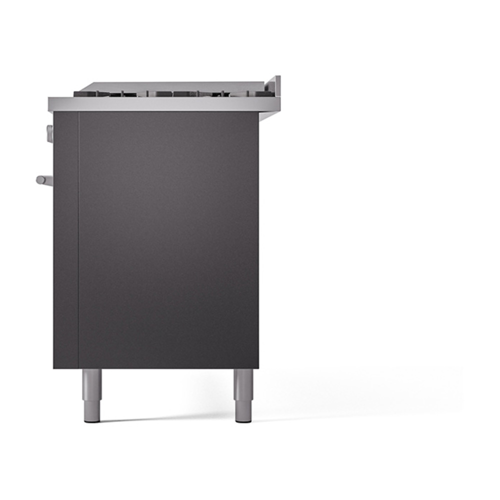 Professional Plus II 60 UP60FQMPMG Freestanding Dual Fuel Range with 9 Sealed Burners with Griddle Double Oven with Solid Door with Stainless Steel knobs UP60FQMPMGLP