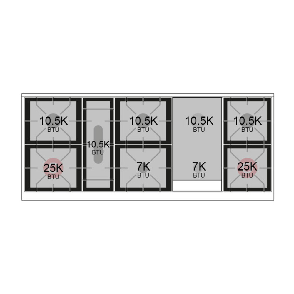 Professional Plus II 60 UP60FQMPWH Freestanding Dual Fuel Range with 9 Sealed Burners with Griddle Double Oven with Solid Door with Stainless Steel knobs UP60FQMPWH
