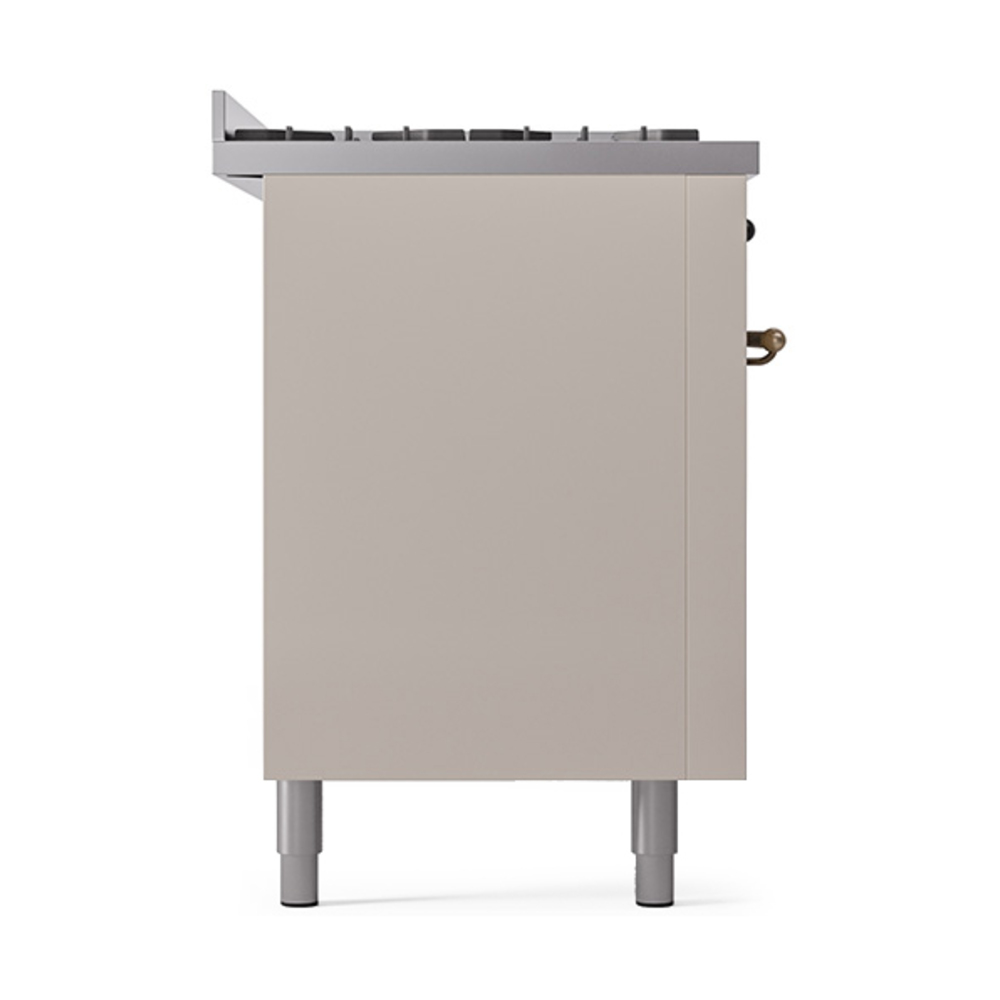 Nostalgie II 60 inch Dual Fuel Range with 5.8 cu. ft. Total Double Oven Capacity UP60FQNMPAWBLP