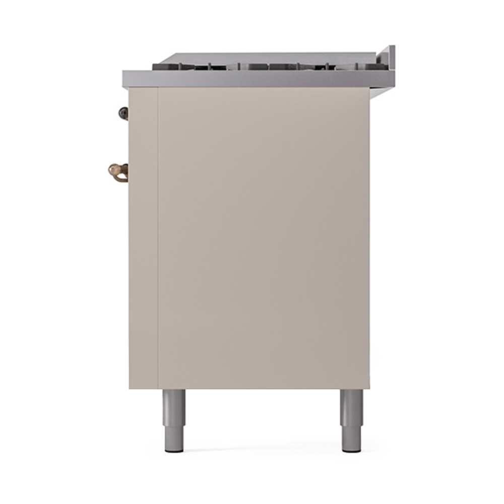 Nostalgie II 60 inch Dual Fuel Range with 5.8 cu. ft. Total Double Oven Capacity UP60FQNMPAWBLP
