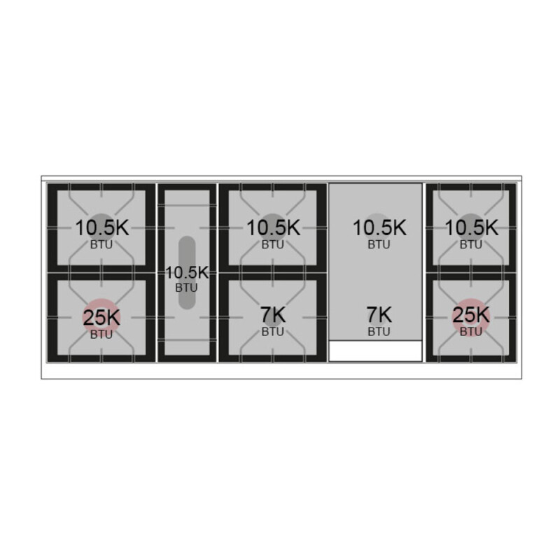 Nostalgie II 60 UP60FQNMPRAP Freestanding Dual Fuel Range with 9 Sealed Burners with Griddle Double Oven with Solid Door with Copper knobs UP60FQNMPRAPLP