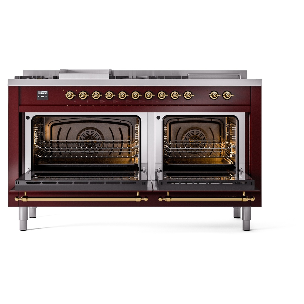 Nostalgie II 60 inch Dual Fuel Range UP60FSNMPBUGLP