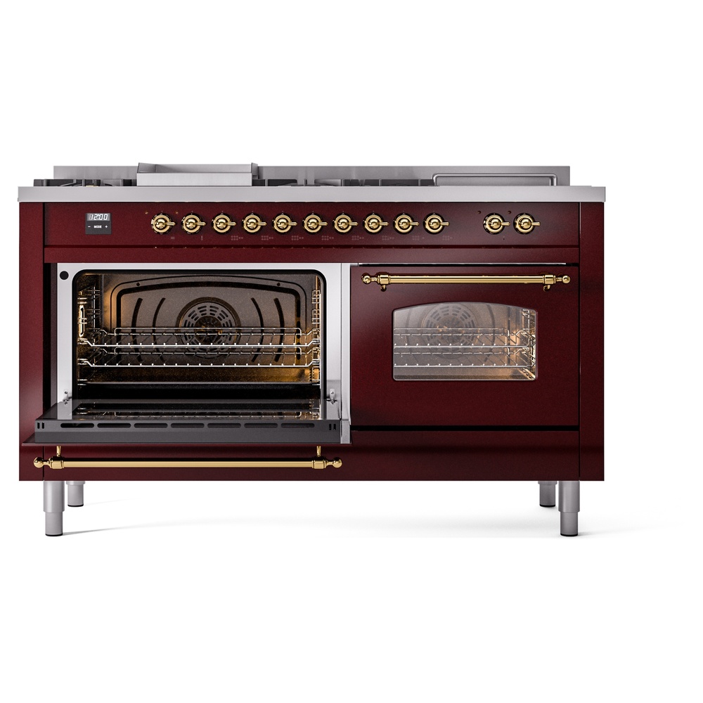 Nostalgie II 60 inch Dual Fuel Range UP60FSNMPBUGLP