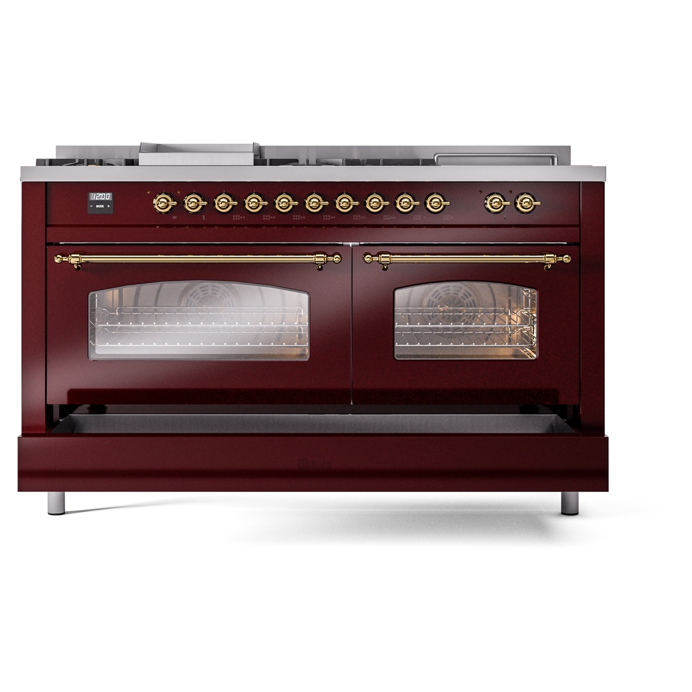Nostalgie II 60 inch Dual Fuel Range UP60FSNMPBUGLP