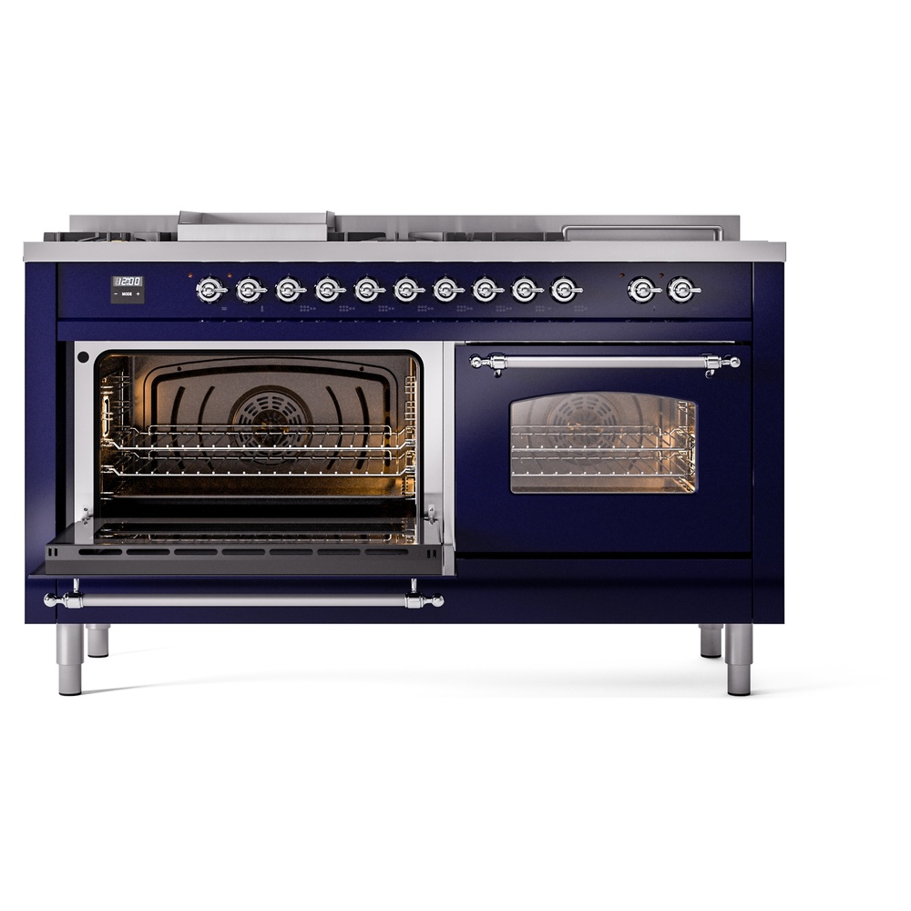 Nostalgie II 60 inch Dual Fuel Range UP60FSNMPMBCLP