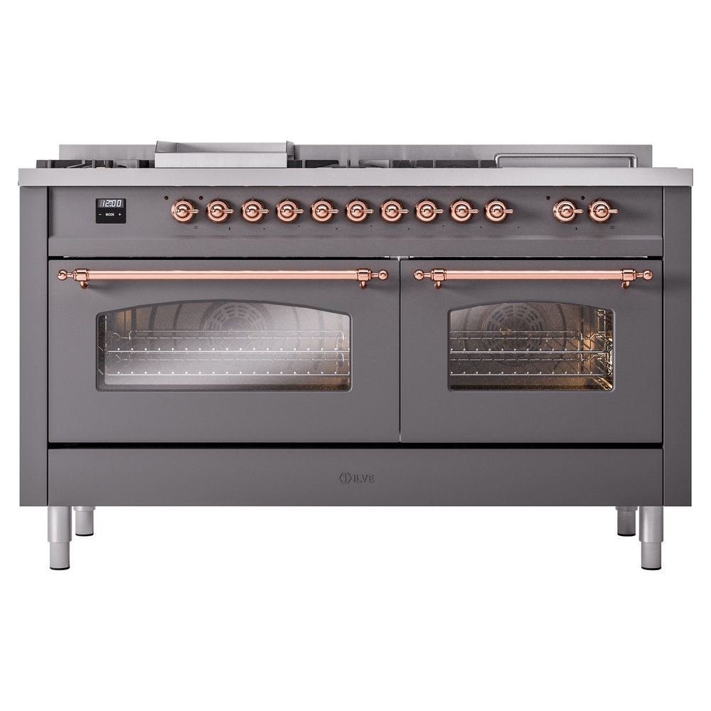 Nostalgie II 60 inch Dual Fuel Range UP60FSNMPMGPLP