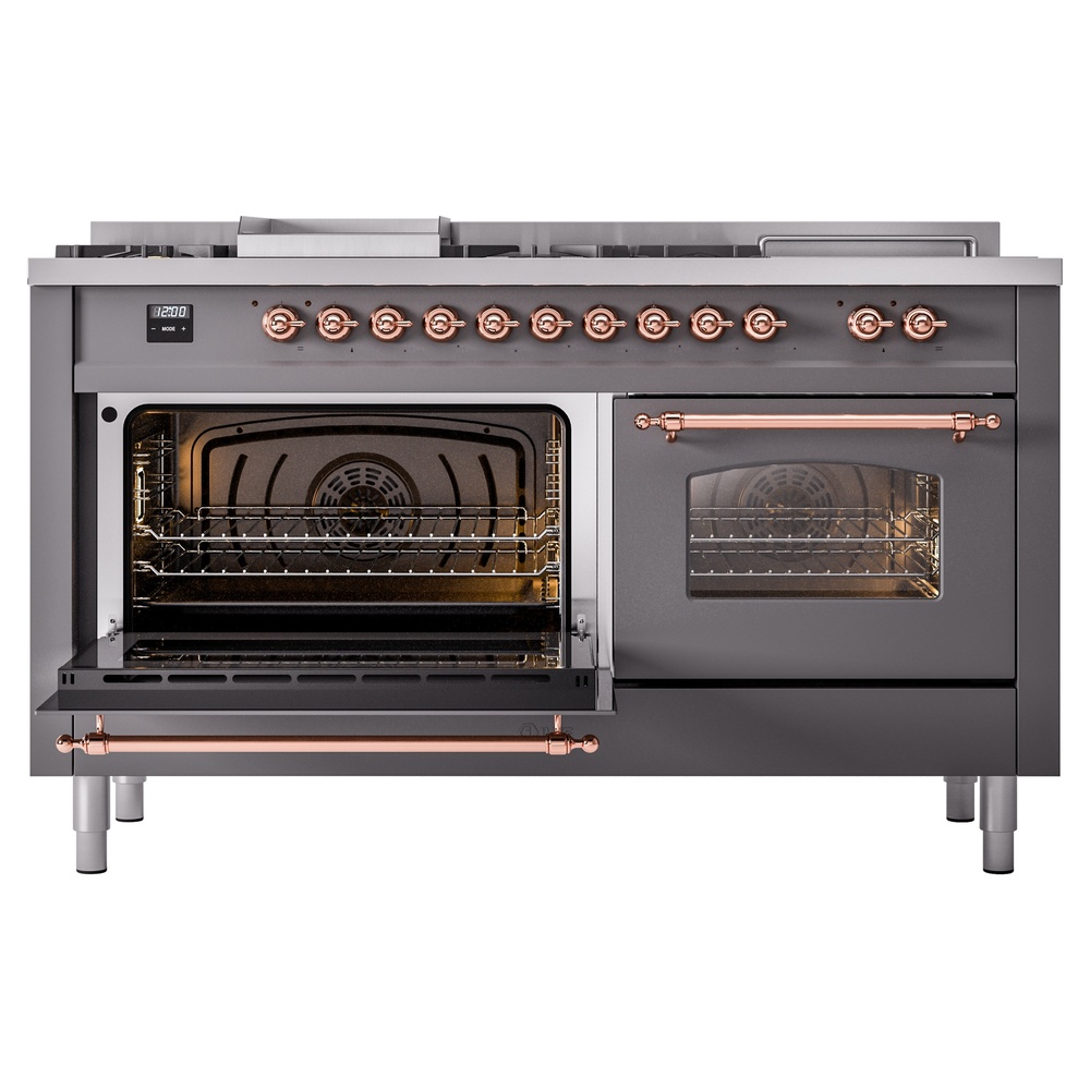 Nostalgie II 60 inch Dual Fuel Range UP60FSNMPMGPLP