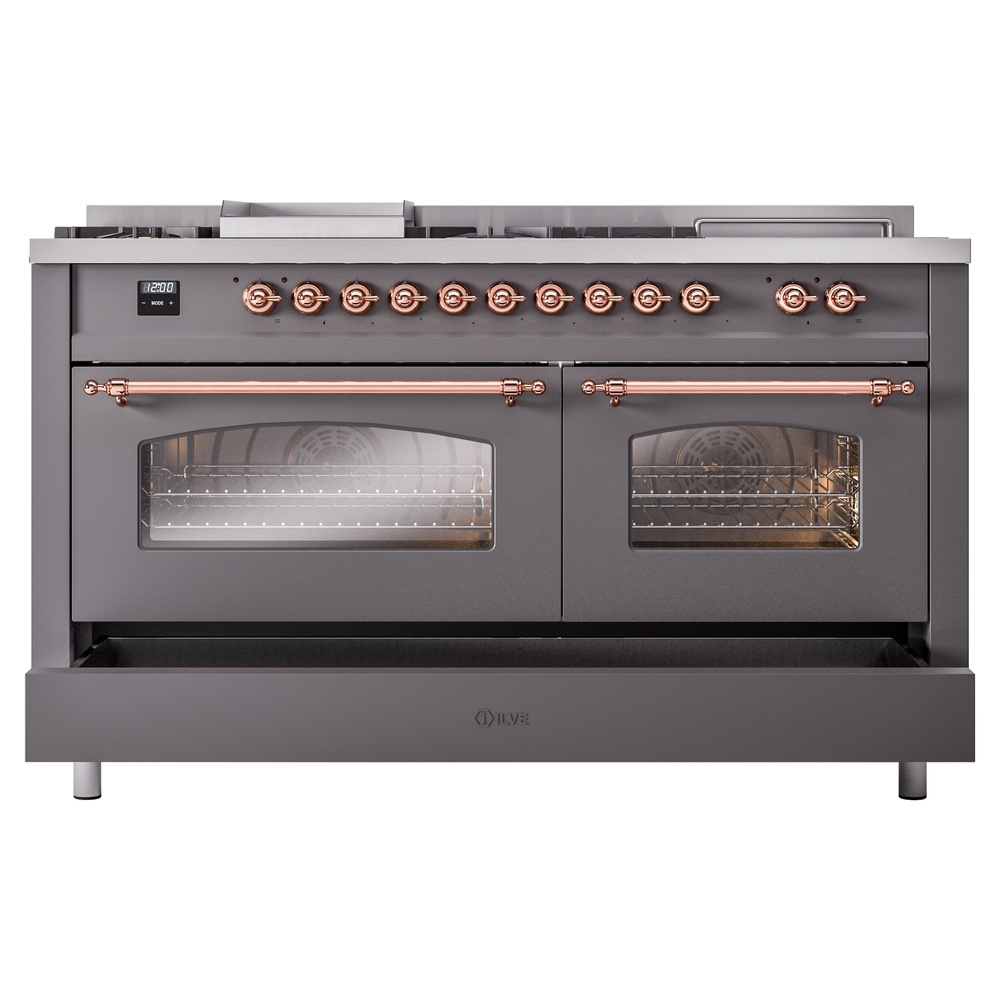 Nostalgie II 60 inch Dual Fuel Range UP60FSNMPMGPLP