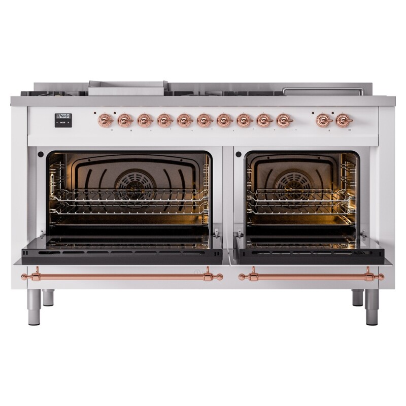 Nostalgie II 60 inch Dual Fuel Range UP60FSNMPWHPLP