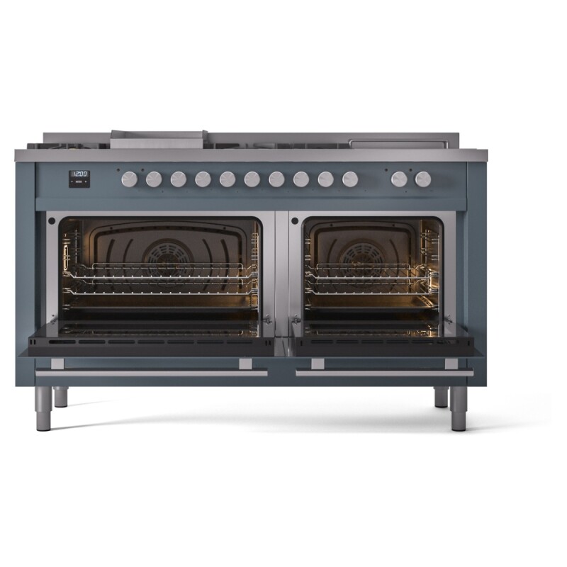 Professional Plus II 60 inch Dual Fuel Range UP60FSQMPBGLP