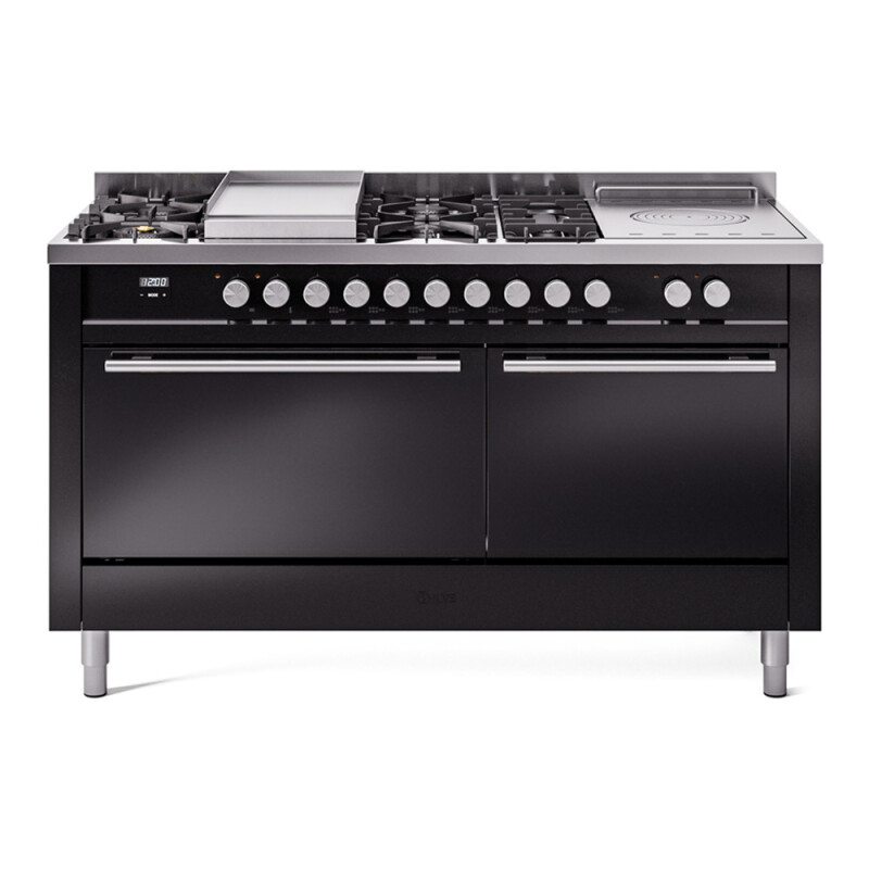 Professional Plus II 60 inch Dual Fuel Range UP60FSQMPBKLP