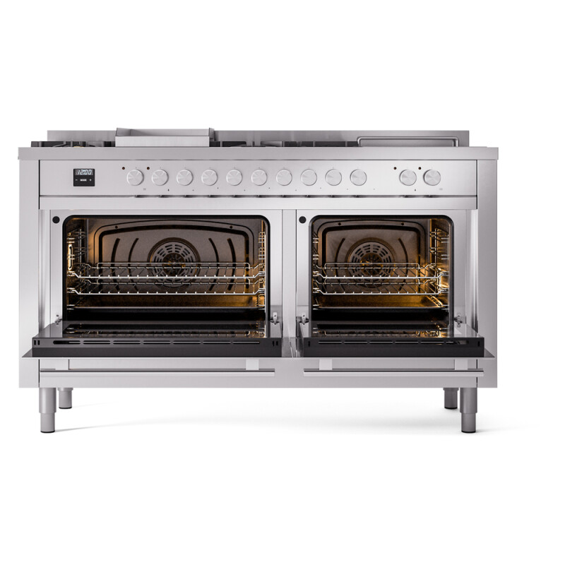 Professional Plus II 60 inch Dual Fuel Range UP60FSQMPSS