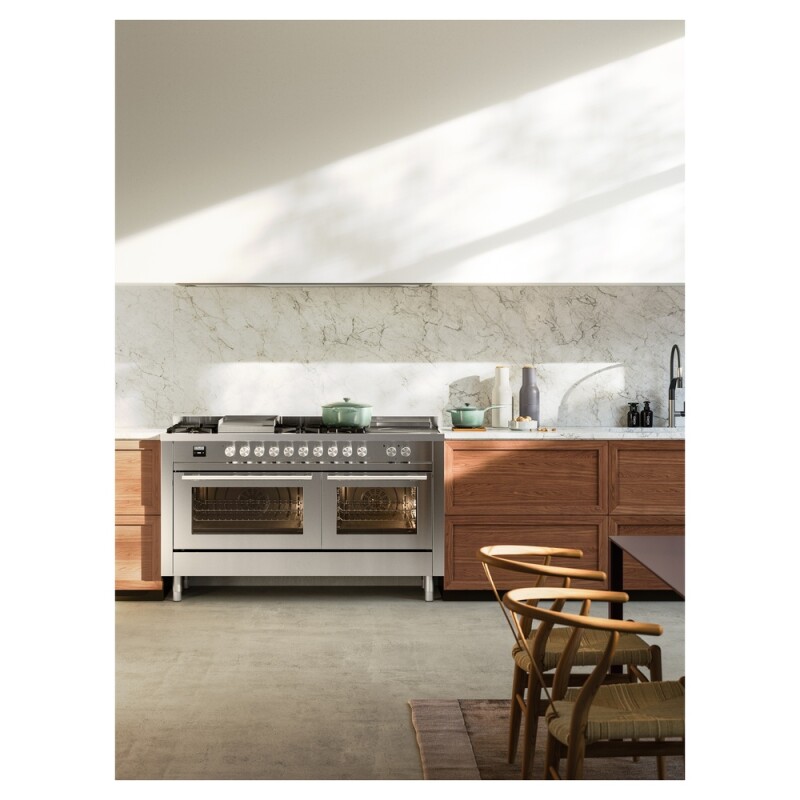 Professional Plus II 60 inch Dual Fuel Range UP60FSQMPSS