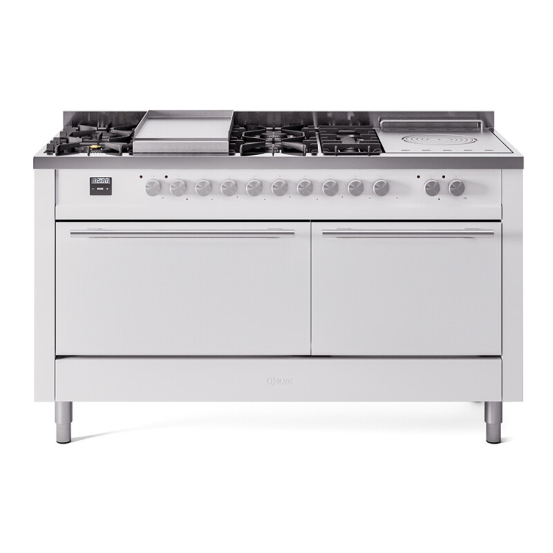 Professional Plus II 60 inch Dual Fuel Range UP60FSQMPWH