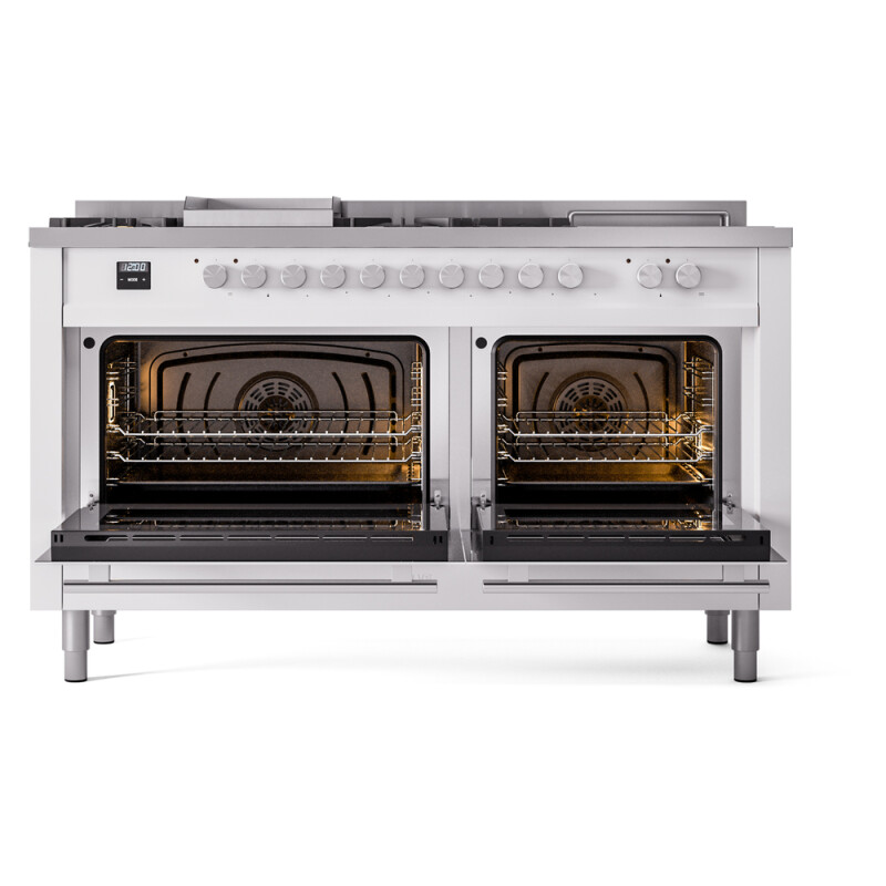 Professional Plus II 60 inch Dual Fuel Range UP60FSQMPWH