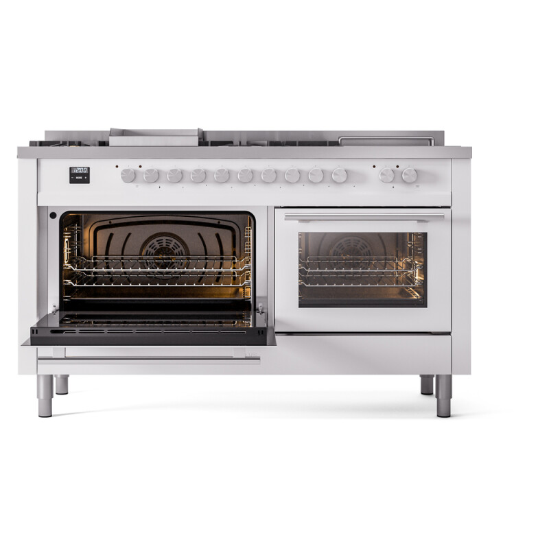 Professional Plus II 60 inch Dual Fuel Range UP60FSQMPWH