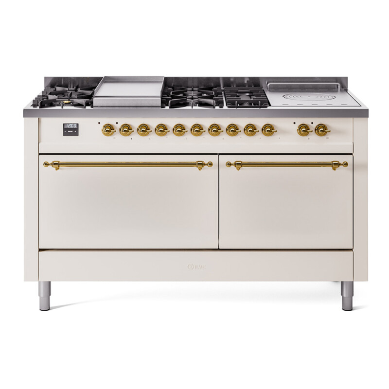 Nostalgie II 60 inch Dual Fuel Range UP60FSQNMPAWGLP