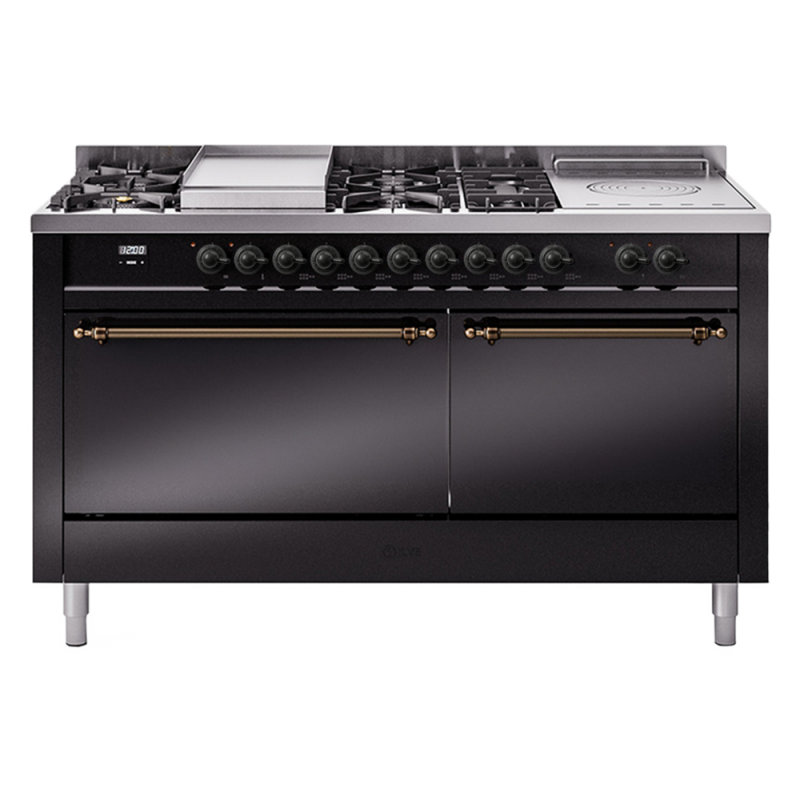 Nostalgie II 60 inch Dual Fuel Range UP60FSQNMPBKB