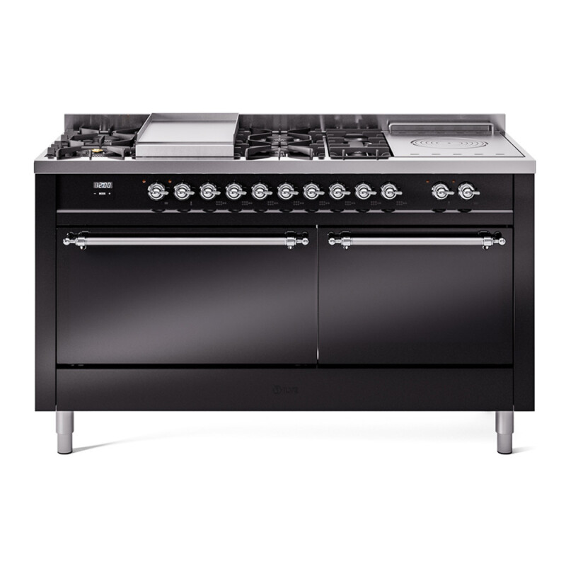 Nostalgie II 60 inch Dual Fuel Range UP60FSQNMPBKC