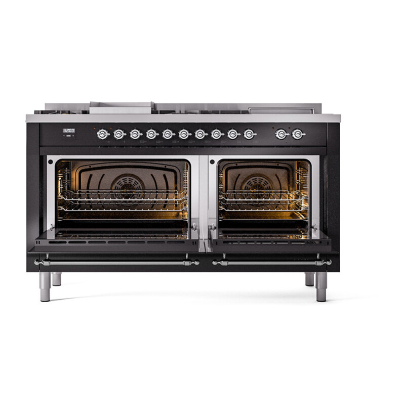 Nostalgie II 60 inch Dual Fuel Range UP60FSQNMPBKC