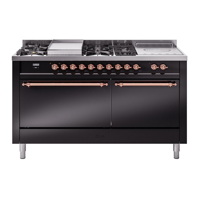 Nostalgie II 60 inch Dual Fuel Range UP60FSQNMPBKPLP