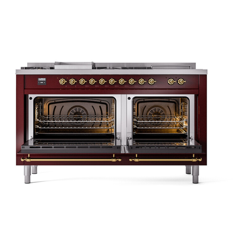 Nostalgie II 60 inch Dual Fuel Range UP60FSQNMPBUGLP