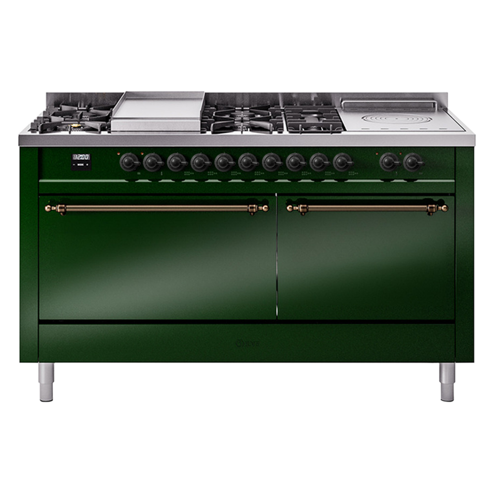 Nostalgie II 60 inch Dual Fuel Range UP60FSQNMPEGBLP