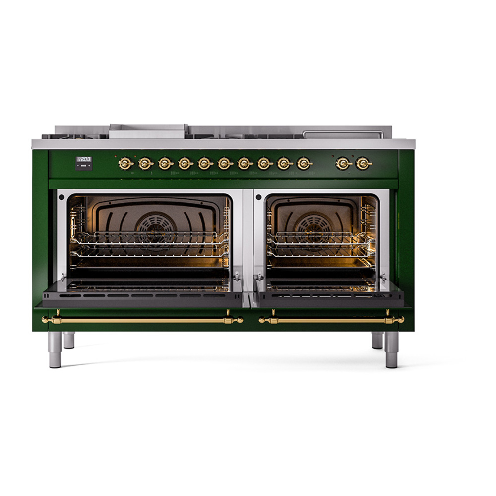 Nostalgie II 60 inch Dual Fuel Range UP60FSQNMPEGG