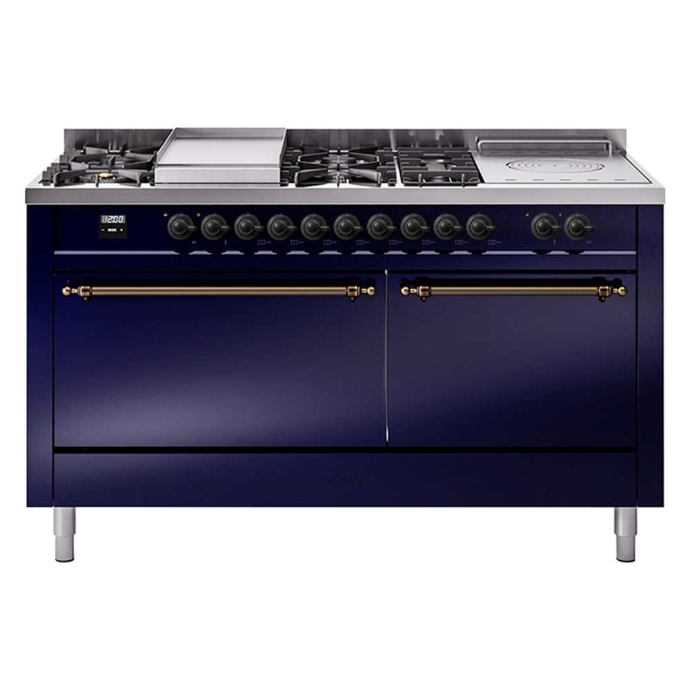 Nostalgie II 60 inch Dual Fuel Range UP60FSQNMPMBBLP
