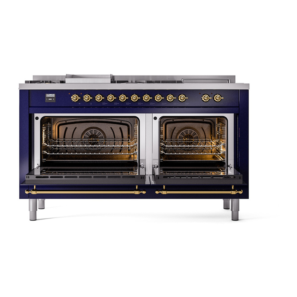 Nostalgie II 60 inch Dual Fuel Range UP60FSQNMPMBGLP