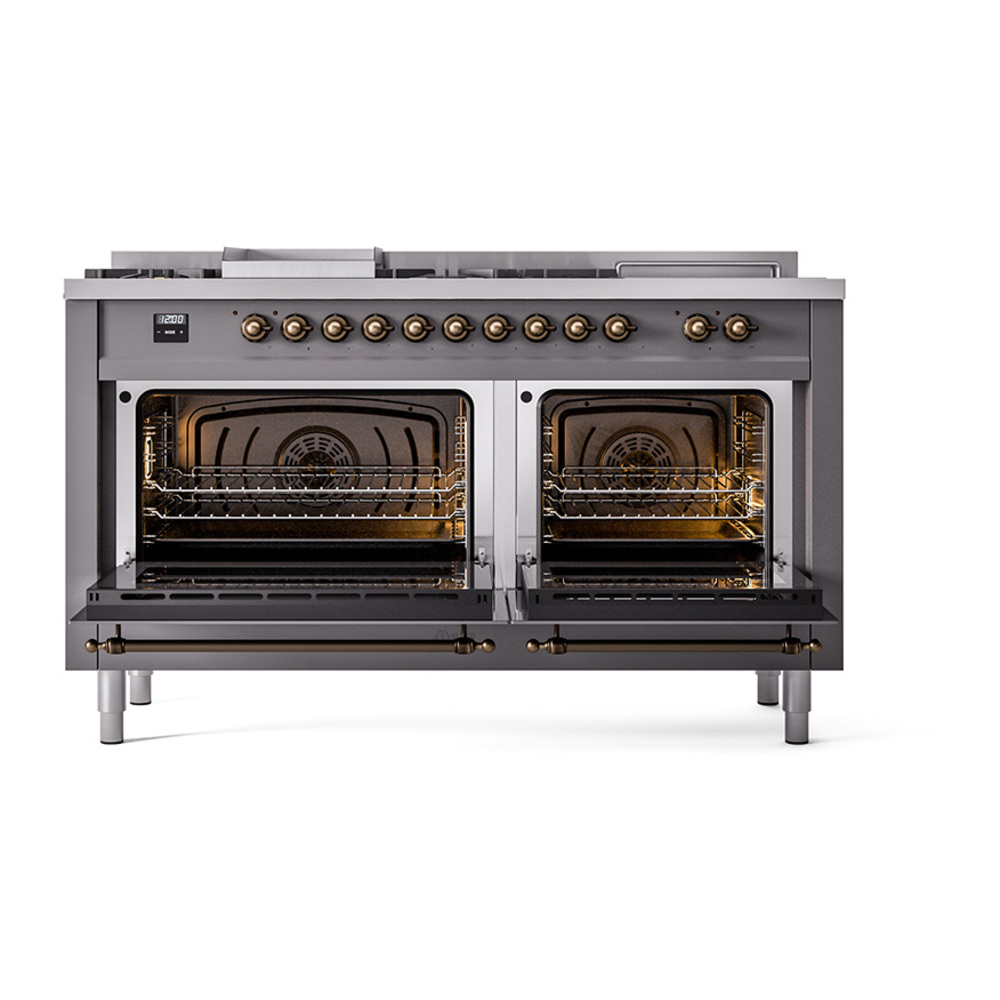 Nostalgie II 60 inch Dual Fuel Range UP60FSQNMPMGBLP