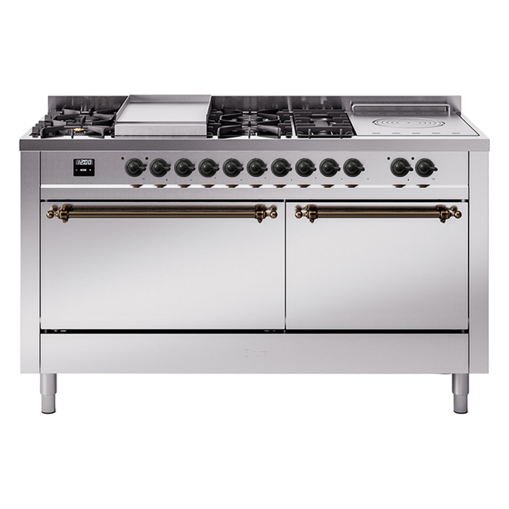Nostalgie II 60 inch Dual Fuel Range UP60FSQNMPSSBLP