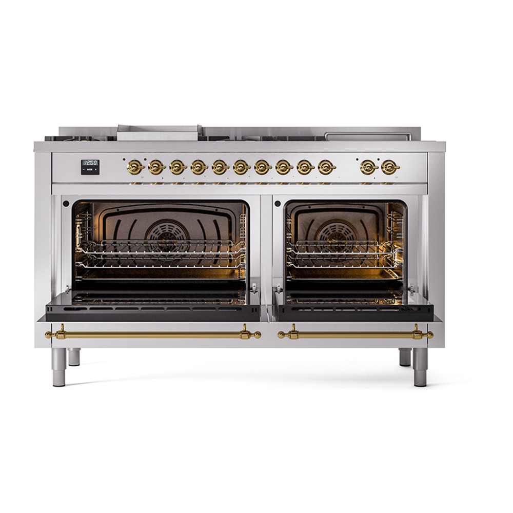 Nostalgie II 60 inch Dual Fuel Range UP60FSQNMPSSGLP