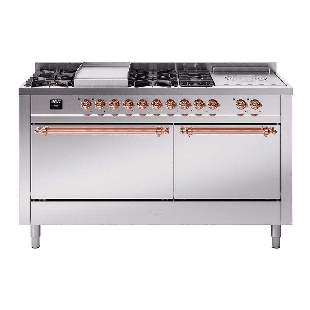 Nostalgie II 60 inch Dual Fuel Range UP60FSQNMPSSPLP