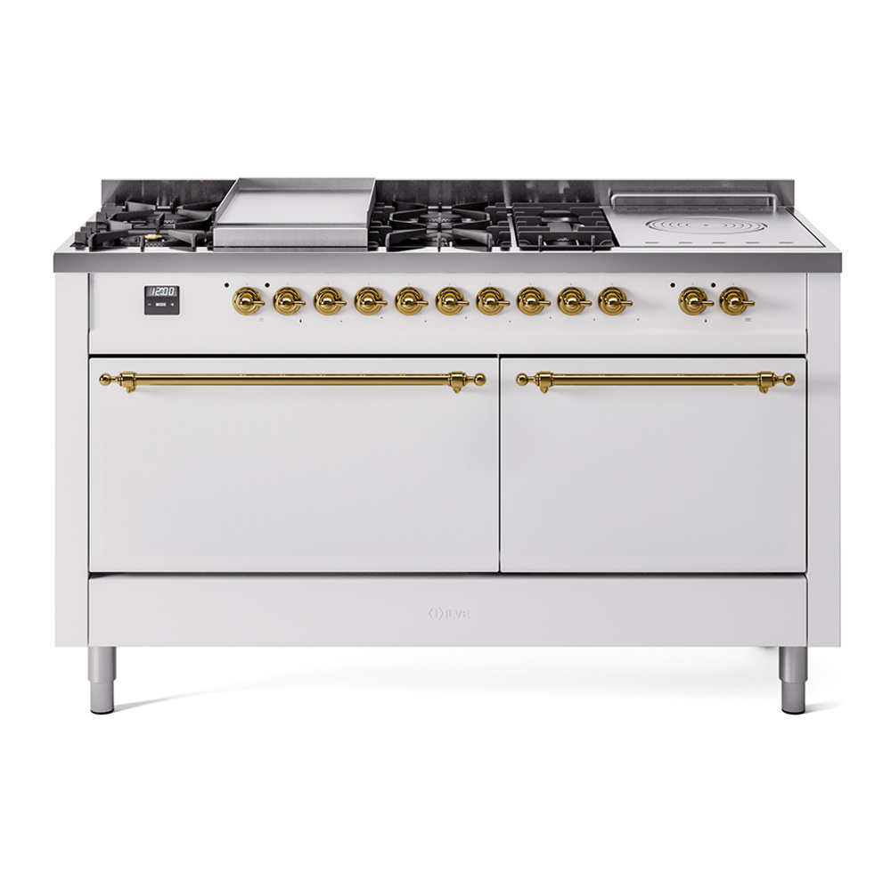 Nostalgie II 60 inch Dual Fuel Range UP60FSQNMPWHG