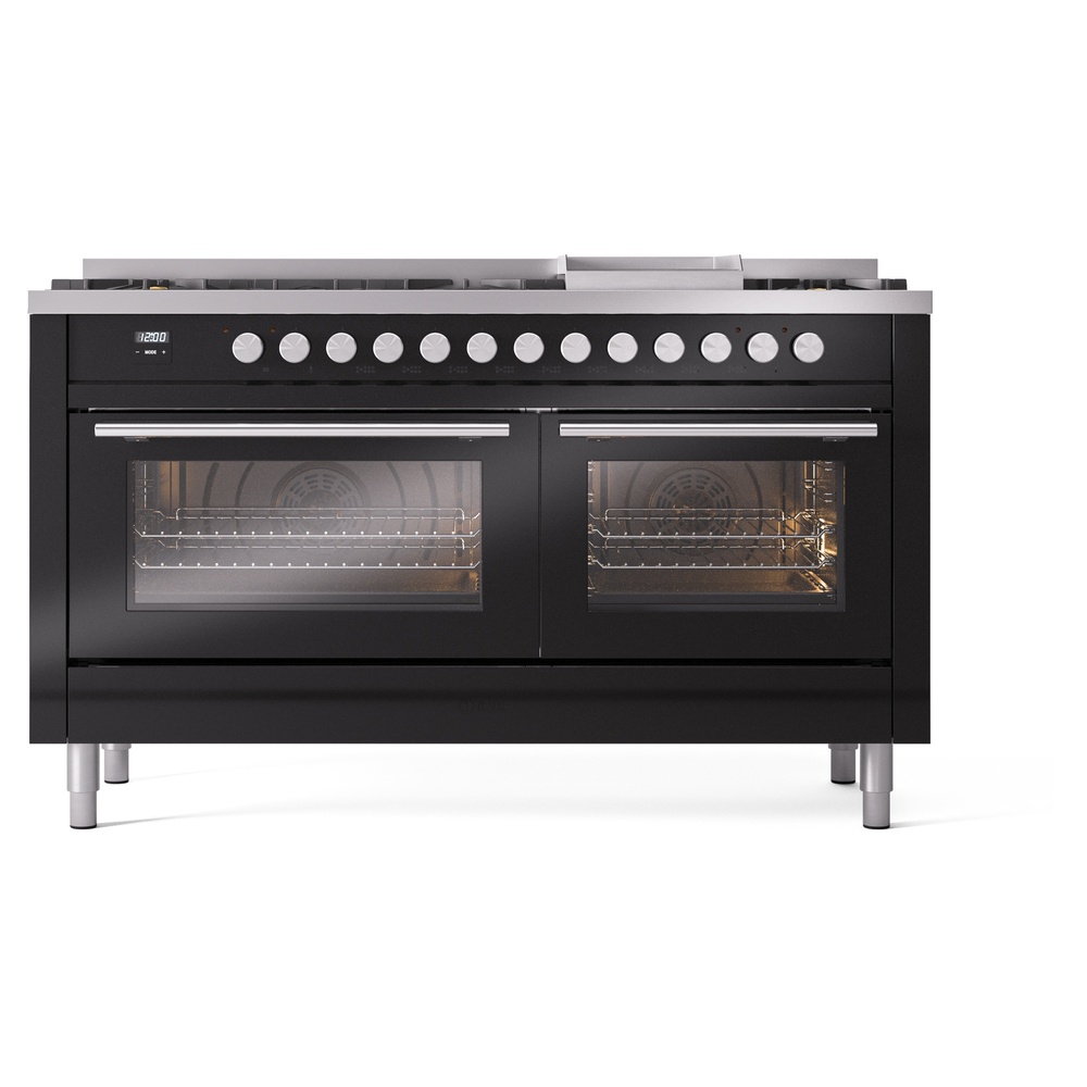 Professional Plus II 60 inch Dual Fuel Range UP60FSWMPBK