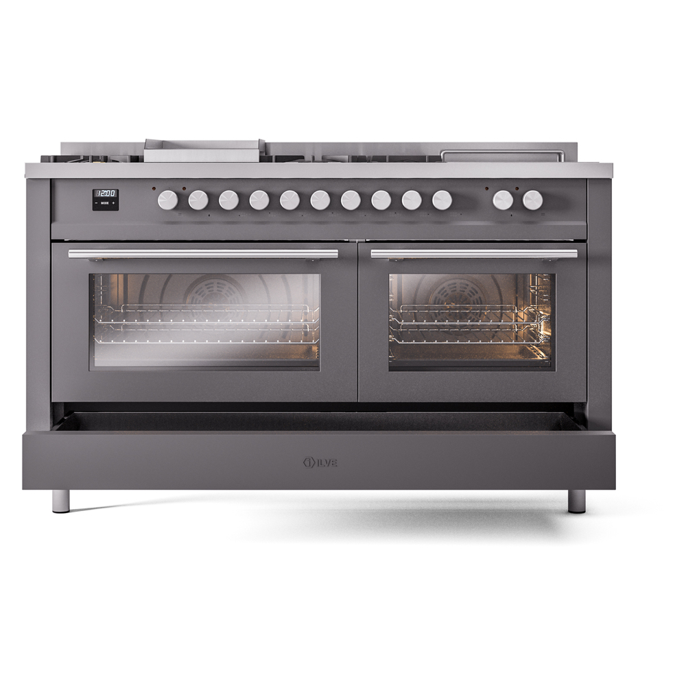 Professional Plus II 60 inch Dual Fuel Range UP60FSWMPMGLP