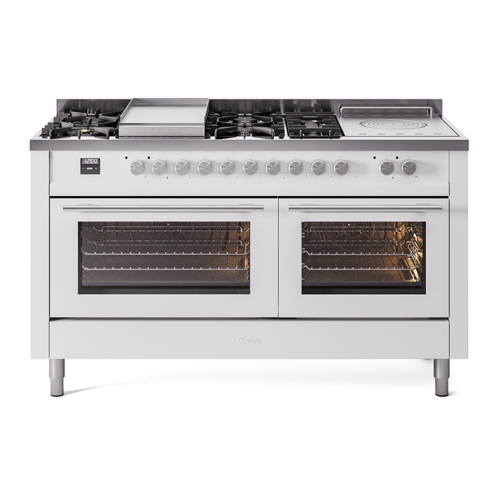 Professional Plus II 60 inch Dual Fuel Range UP60FSWMPWH