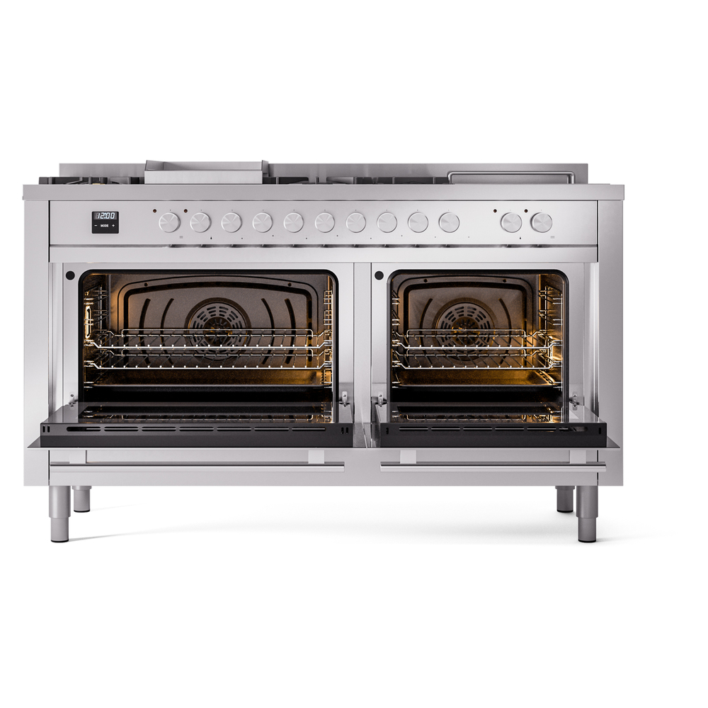 Professional Plus II 60 inch Dual Fuel Range UP60FSWMPWH
