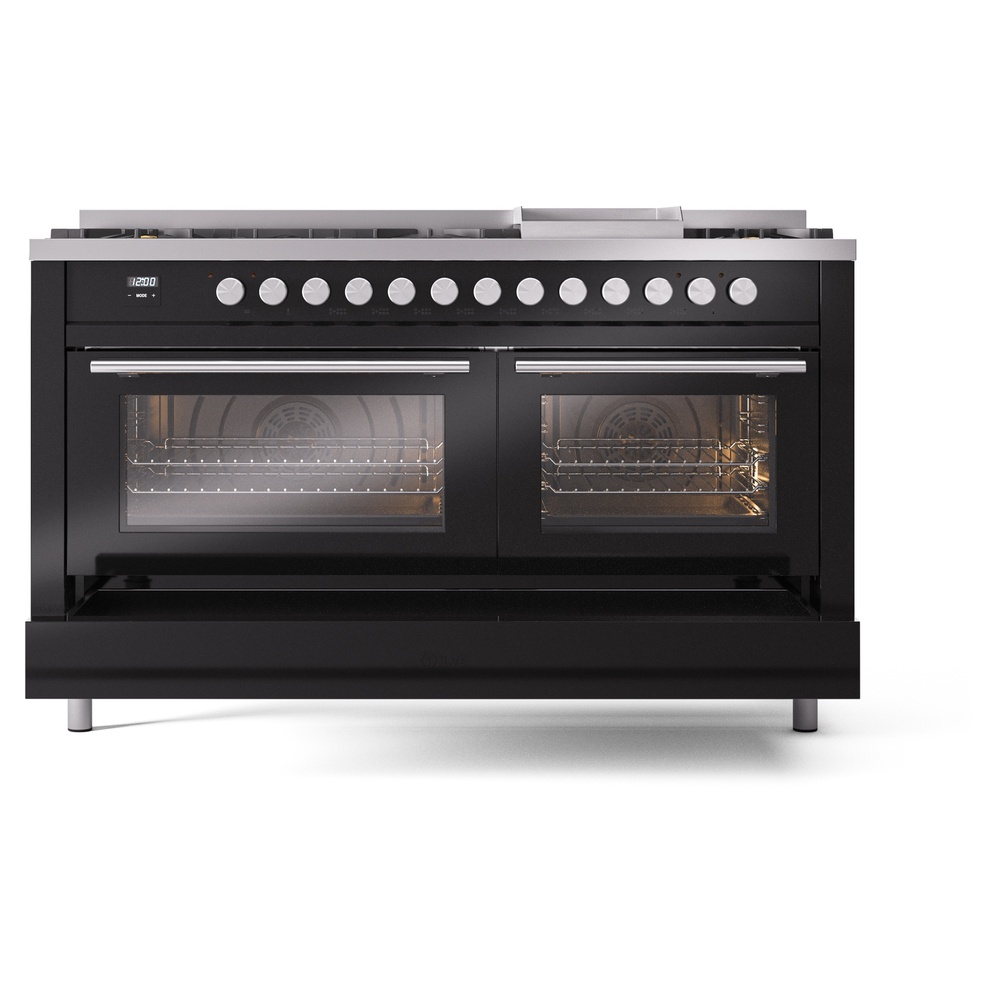 Professional Plus II 60 inch Dual Fuel Range UP60FWMPBKLP