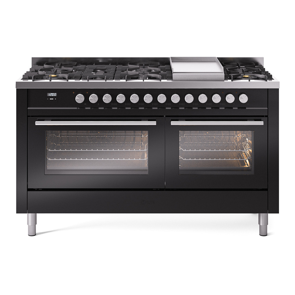 Professional Plus II 60 inch Dual Fuel Range UP60FWMPBK