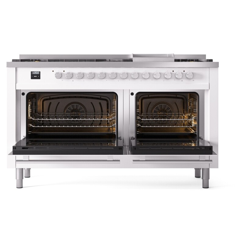 Professional Plus II 60 inch Dual Fuel Range UP60FWMPWH