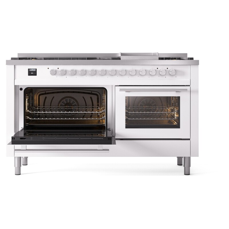 Professional Plus II 60 inch Dual Fuel Range UP60FWMPWH